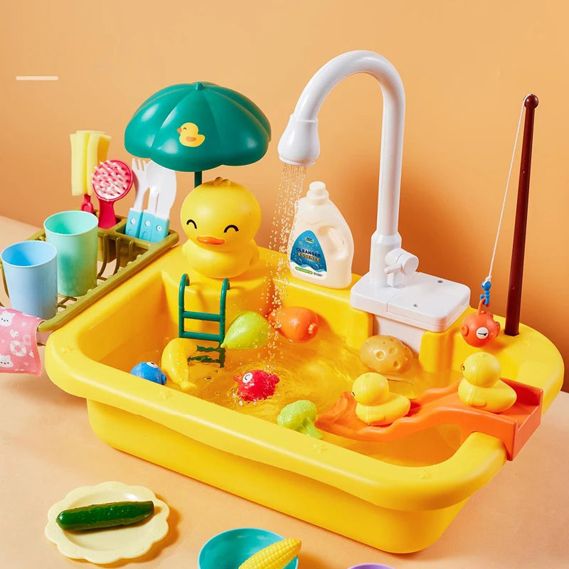 Electric Kitchen Sink Toy – Realistic & Fun Role Play