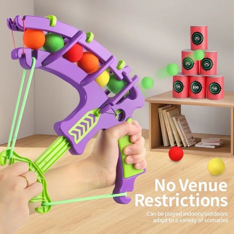 Kids Activity Toy Set – Dartboard, Sticky Balls & Sports Fun