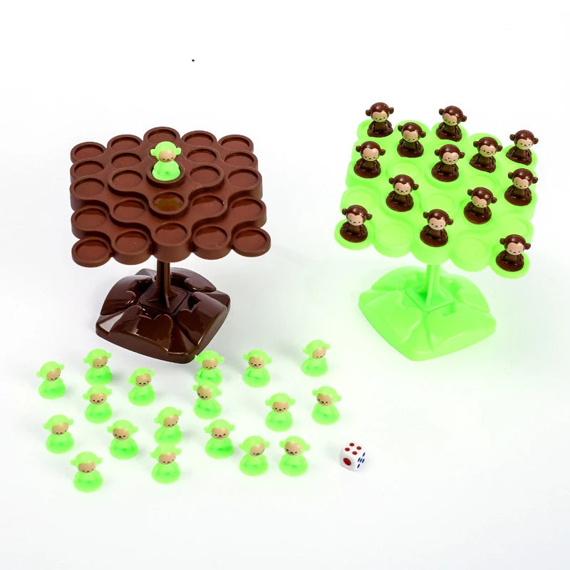 Creative Balancing Tree Toy – Monkey Number Balance Montessori Math Game