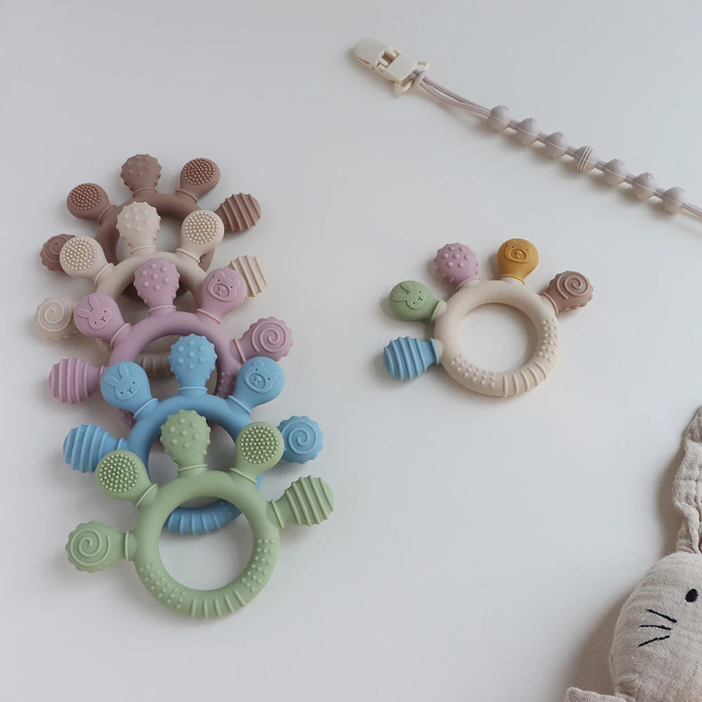 Silicone Baby Teething Toy
