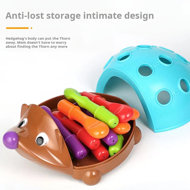 Early Education Hedgehog Toy – Fine Motor & Hand-Eye Coordination Development