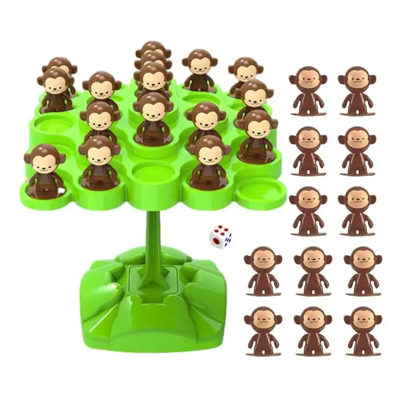 Creative Balancing Tree Toy – Monkey Number Balance Montessori Math Game