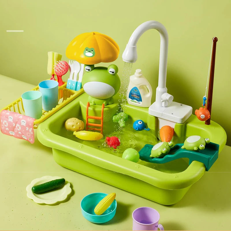Electric Kitchen Sink Toy – Realistic & Fun Role Play