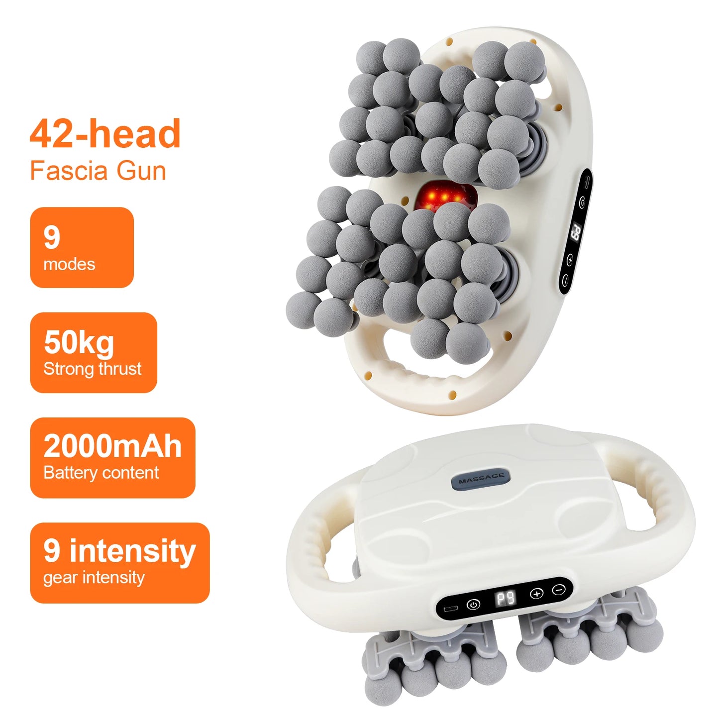 DeepVibe™ Multi-Head Body Massager