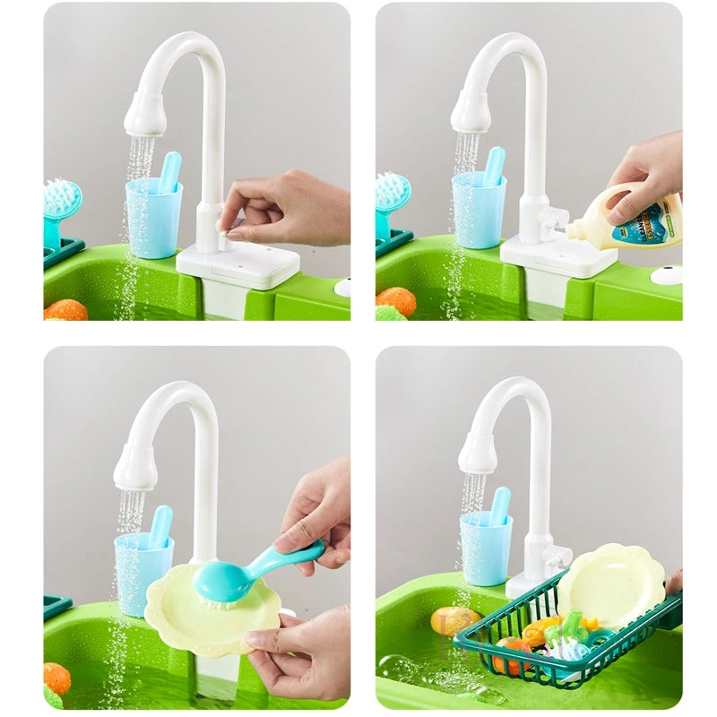 Electric Kitchen Sink Toy – Realistic & Fun Role Play
