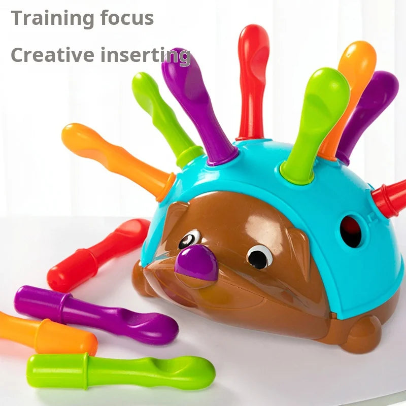 Early Education Hedgehog Toy – Fine Motor & Hand-Eye Coordination Development