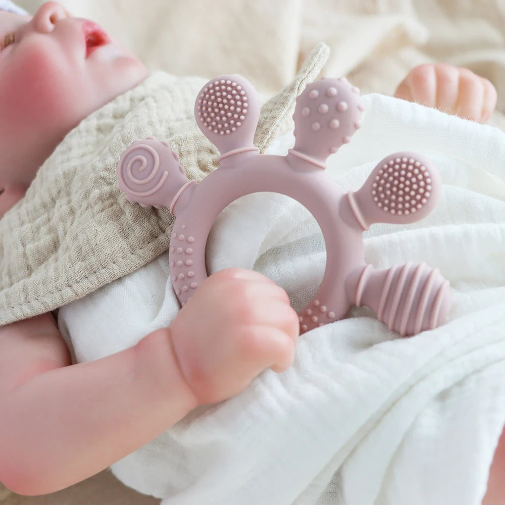 Silicone Baby Teething Toy