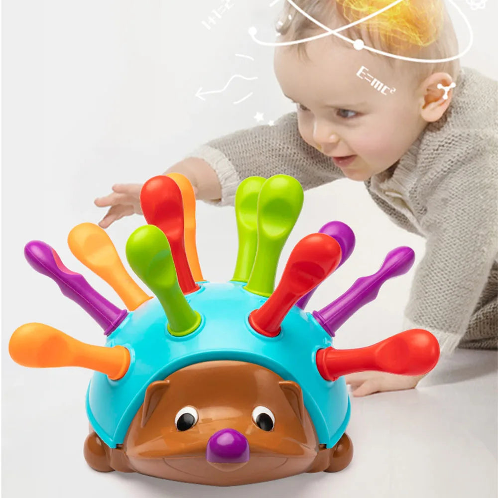 Early Education Hedgehog Toy – Fine Motor & Hand-Eye Coordination Development